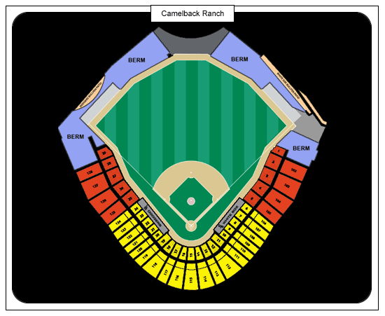 Camelback Ranch Glendale Seating Chart
