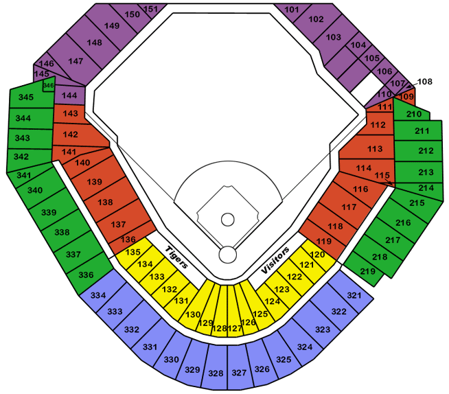 target field seating chart 2011. Seating Chart