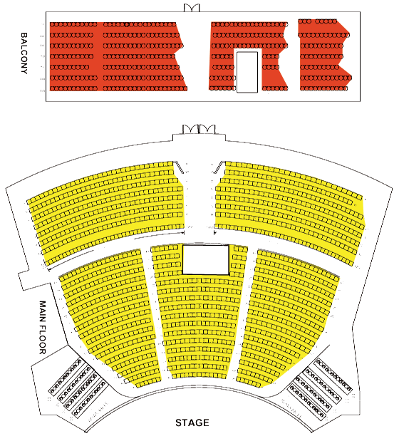Westgate International Theater Seating Chart