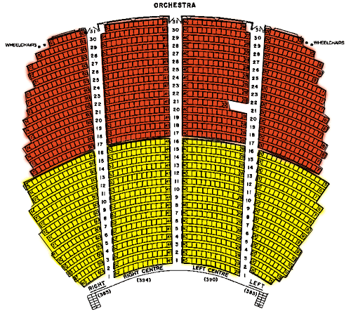 Emerald Queen Seating Chart