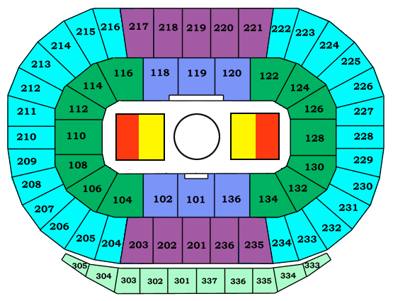 Rexall Place Detailed Seating Chart