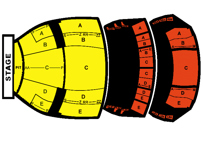 Theatre Seating Chart