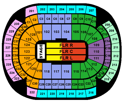 Xcel Energy Center St Paul, MN. View Seating Chart